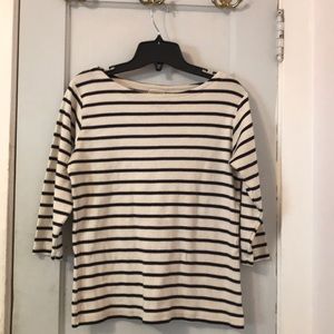 L. L Bean 3/4 length shirt